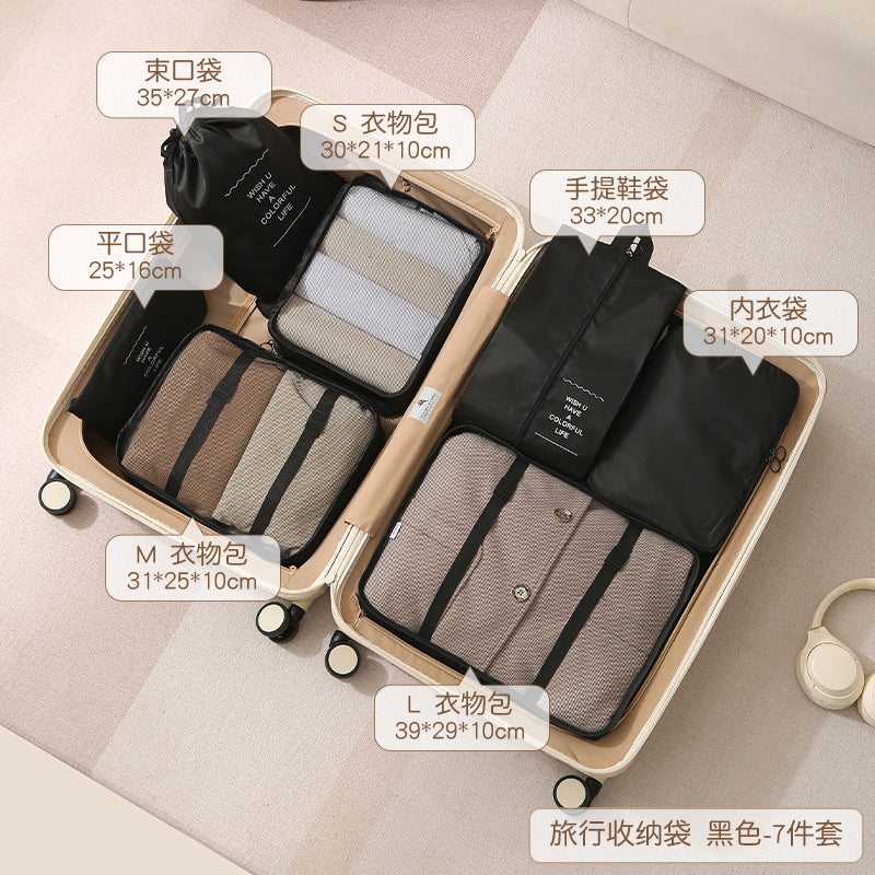 Travel Packing Cubes Set – 6 & 7 Piece Options