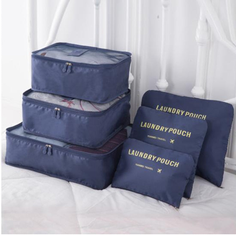 Travel Packing Cube Organizer Set