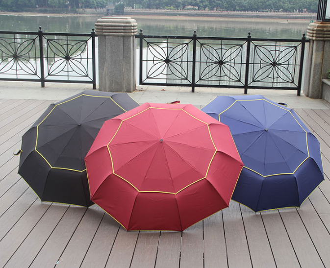 Double-Layer Folding Golf Umbrella