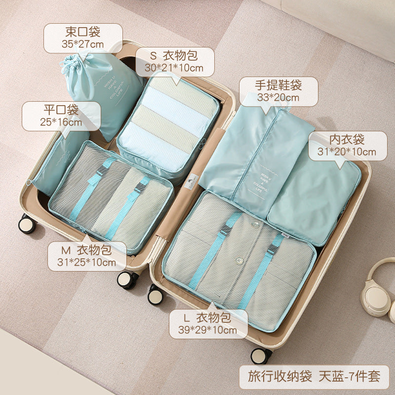 Travel Packing Cubes Set – 6 & 7 Piece Options