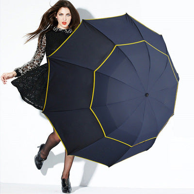 Double-Layer Folding Golf Umbrella