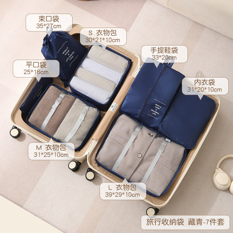 Travel Packing Cubes Set – 6 & 7 Piece Options