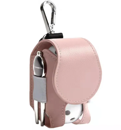Leather Golf Ball Pouch