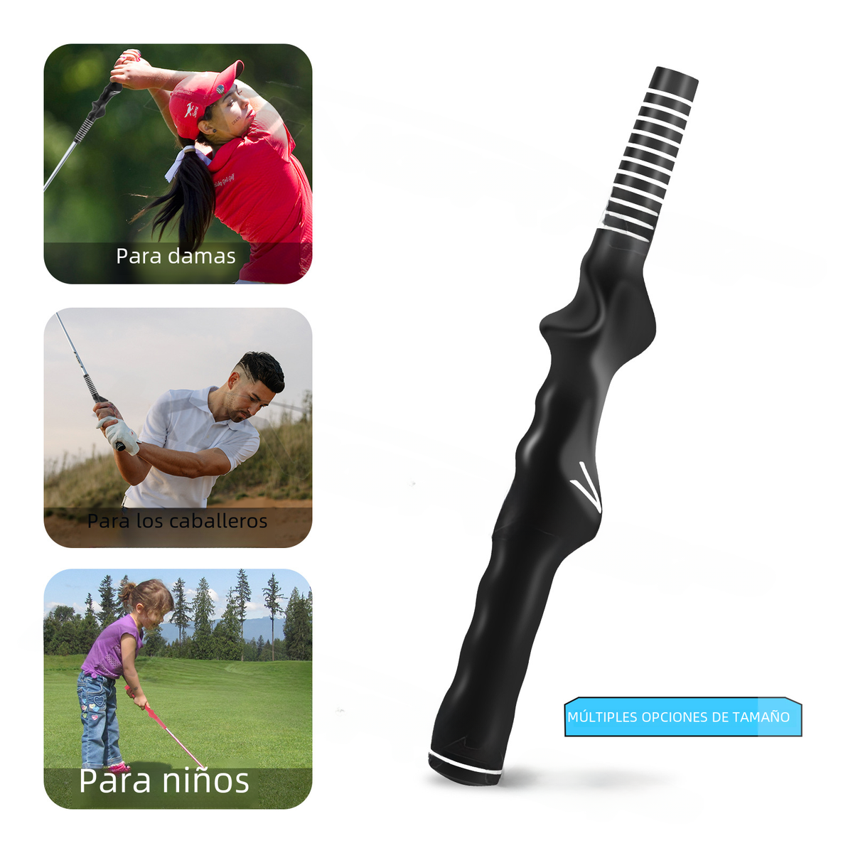 Golf Grip Trainer for Left & Right Hand Practice