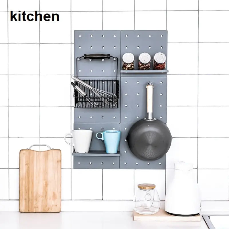 Modular Pegboard Wall Organizer