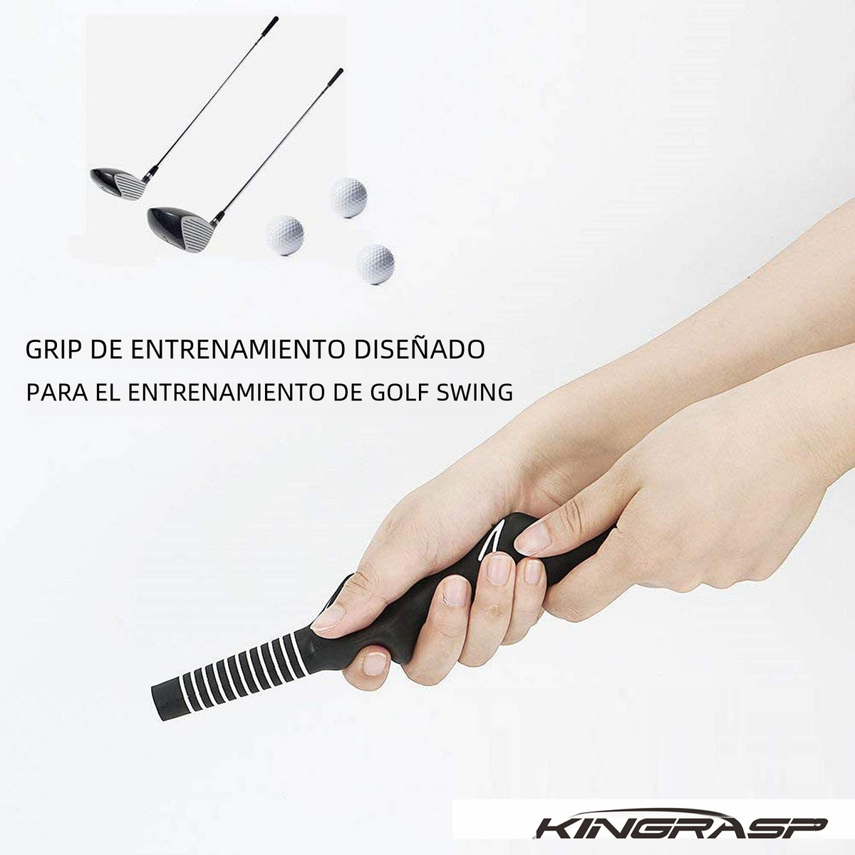 Golf Grip Trainer for Left & Right Hand Practice