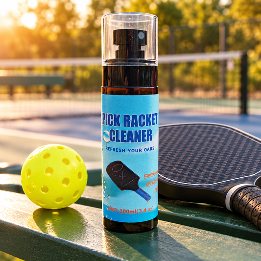 Pickleball Paddle Cleaner lifestyle image for LeisureNest Clubhouse